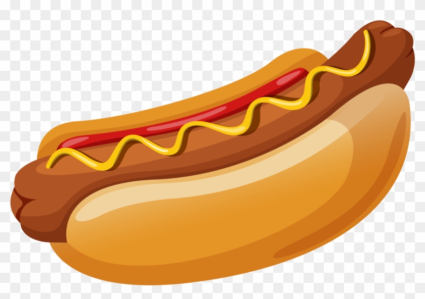 Hotdog Clip Art U0026amp Hotdog Clip Art Clip Art Images - Retro Hot Dog Png #704351