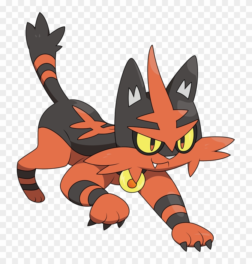 Stats, Moves, Evolution, Locations & Other Forms - Pokemon Torracat Png #704405