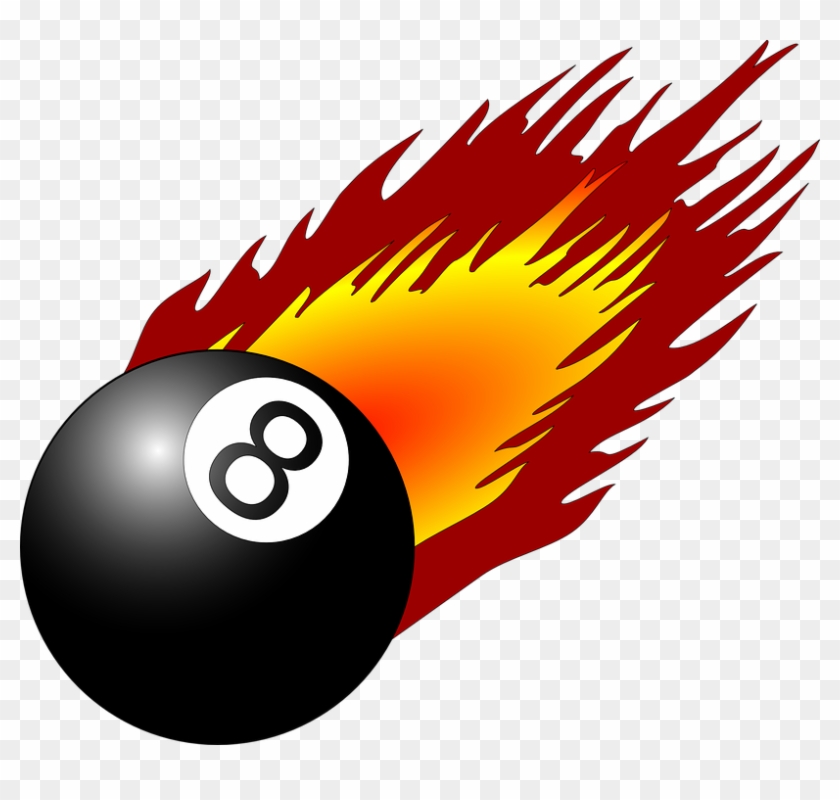 Fire, Cartoon, Ball, Flame, Duck, Free, Pool, Flaming - Flames Clip Art #704458