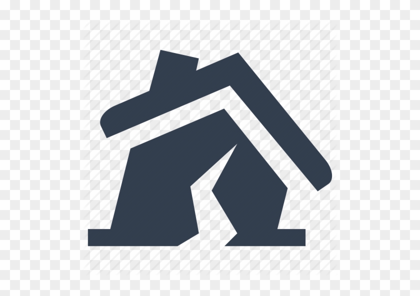 1m Distressed Houses - Broken House Icon Png #704501