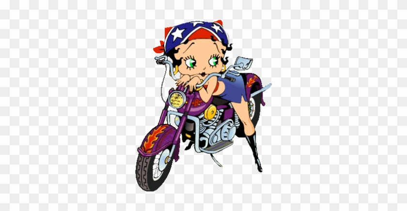 Biker Chick 2 Photo Bettyboopbikerchick2 - Betty Boop Coloring Pages #704524