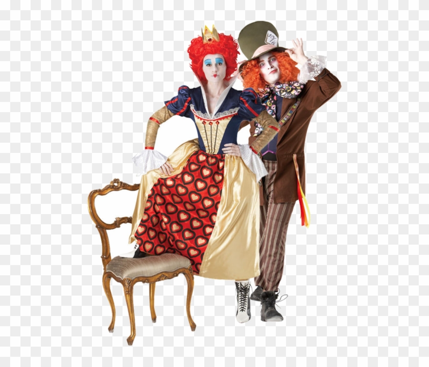 Of The Characters From Tim Burton's Modern Take On - Queen Of Hearts Fancy Dress #704580