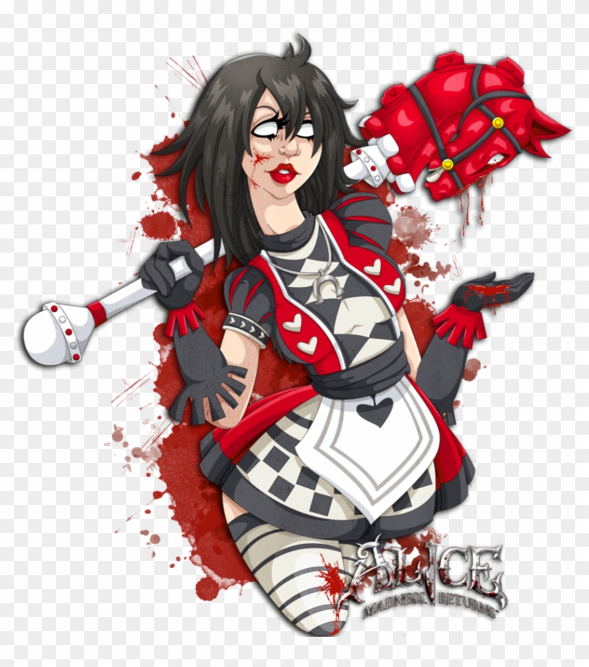 Red Queen Alice - Alice Madness Returns Red Queen Png #704598