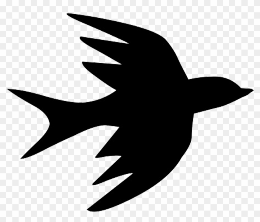 Bird Flight Silhouette - Flying Bird Silhouette Png #704710