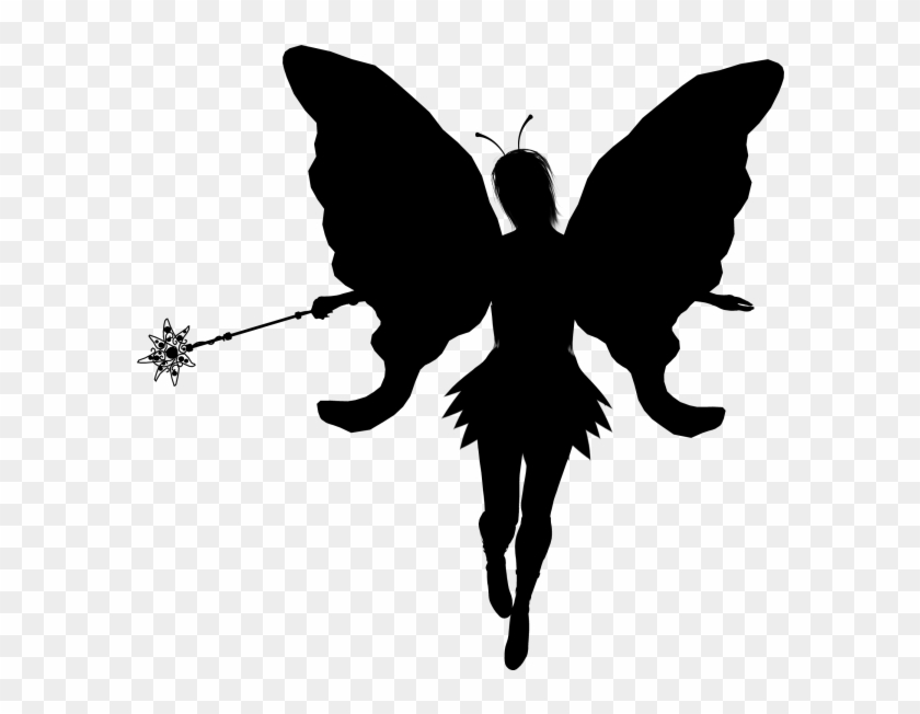 Silhouette Fairy 2 By Jassy2012 On Clipart Library - Free Fairy Silhouette Png #704733