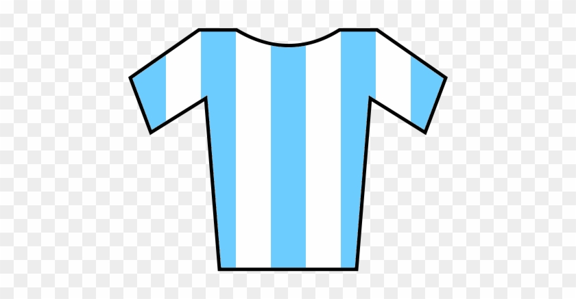 Soccer Jersey Sky Blue-white - Soccer Jersey .png #704767