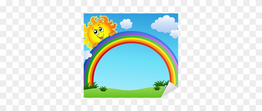 Cartoon Sun And Clouds #704792