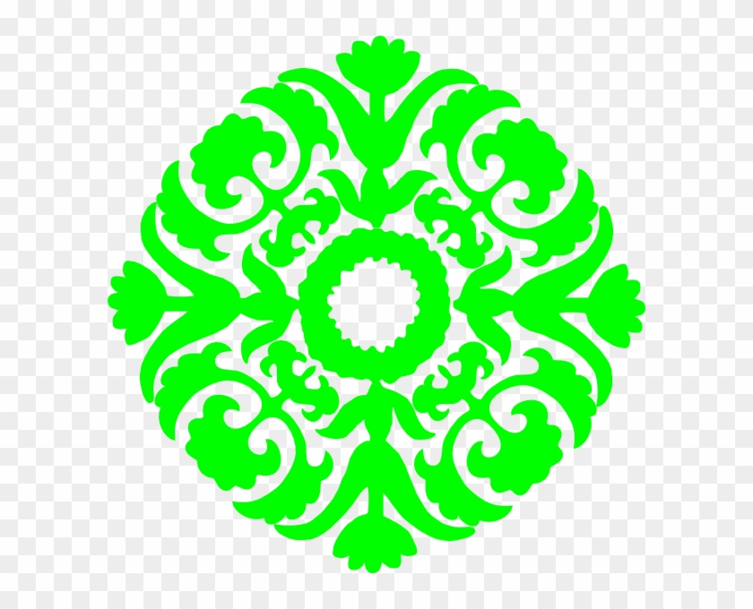 Free Green Flourish Cliparts, Download Free Clip Art, - Islamic Design #704830