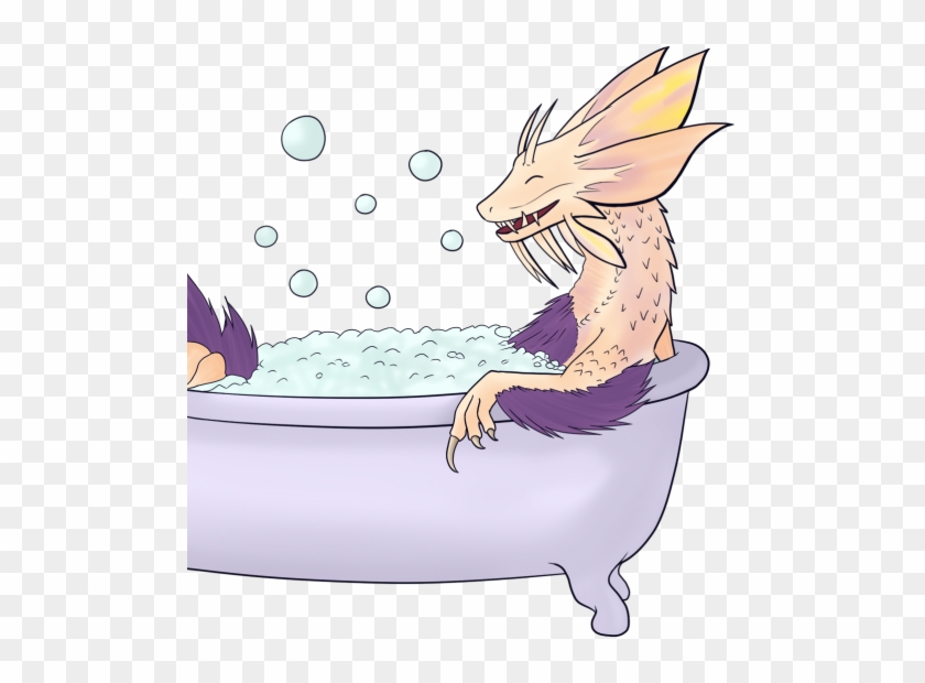 Bubble Dragon Taking A Bubble Bath - Monster Hunter #704989