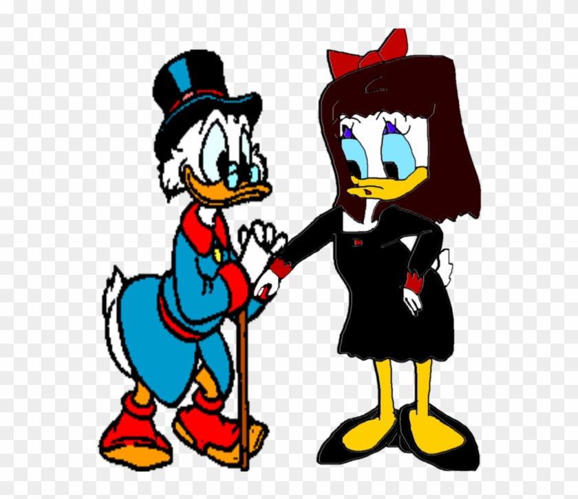 Scrooge Mcduck And Katie De Spell By 10katieturner - Children Clipart #705002