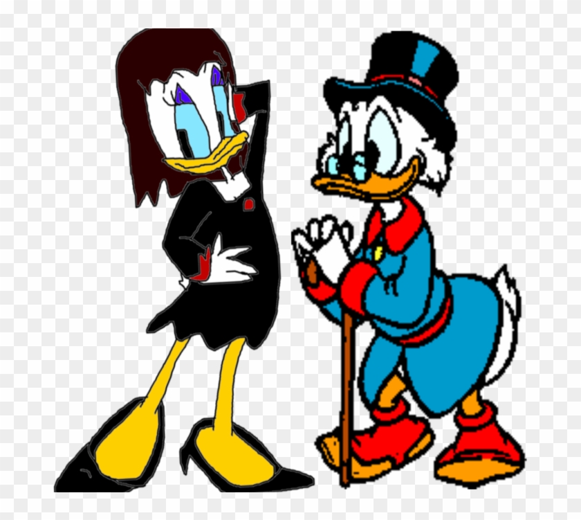 Katie De Spell And Scrooge Mcduck By 10katieturner - Cartoon #705023