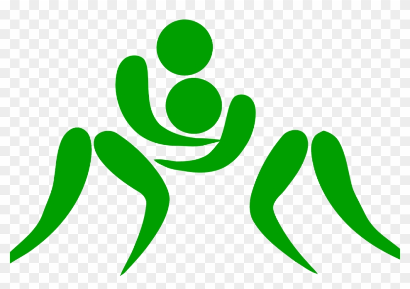 Wrestling, Pictogram, Sports - Wrestling #705189