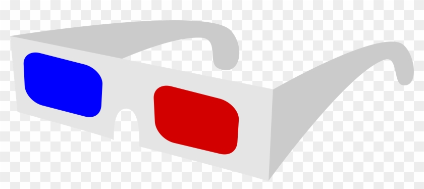 Big Image - Anaglyph Glasses Png #705250