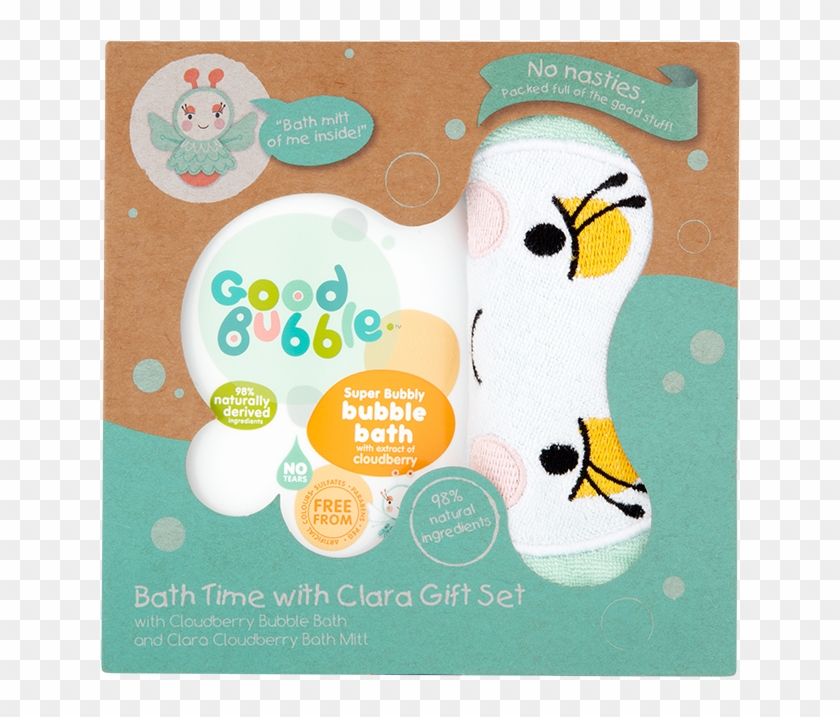 Good Bubble Clara Cloudberry Gift Set - Good Bubble Super Bubbly Bubble Bath With Dragon Fruit #705257