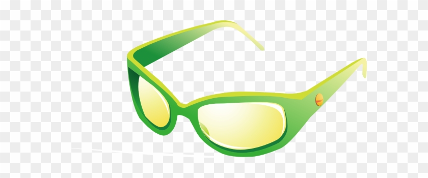 Versace Clipart Versace Eyewear - Green Sunglasses Clipart #705258