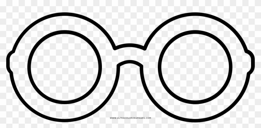 Glasses Coloring Page - Line Art #705280