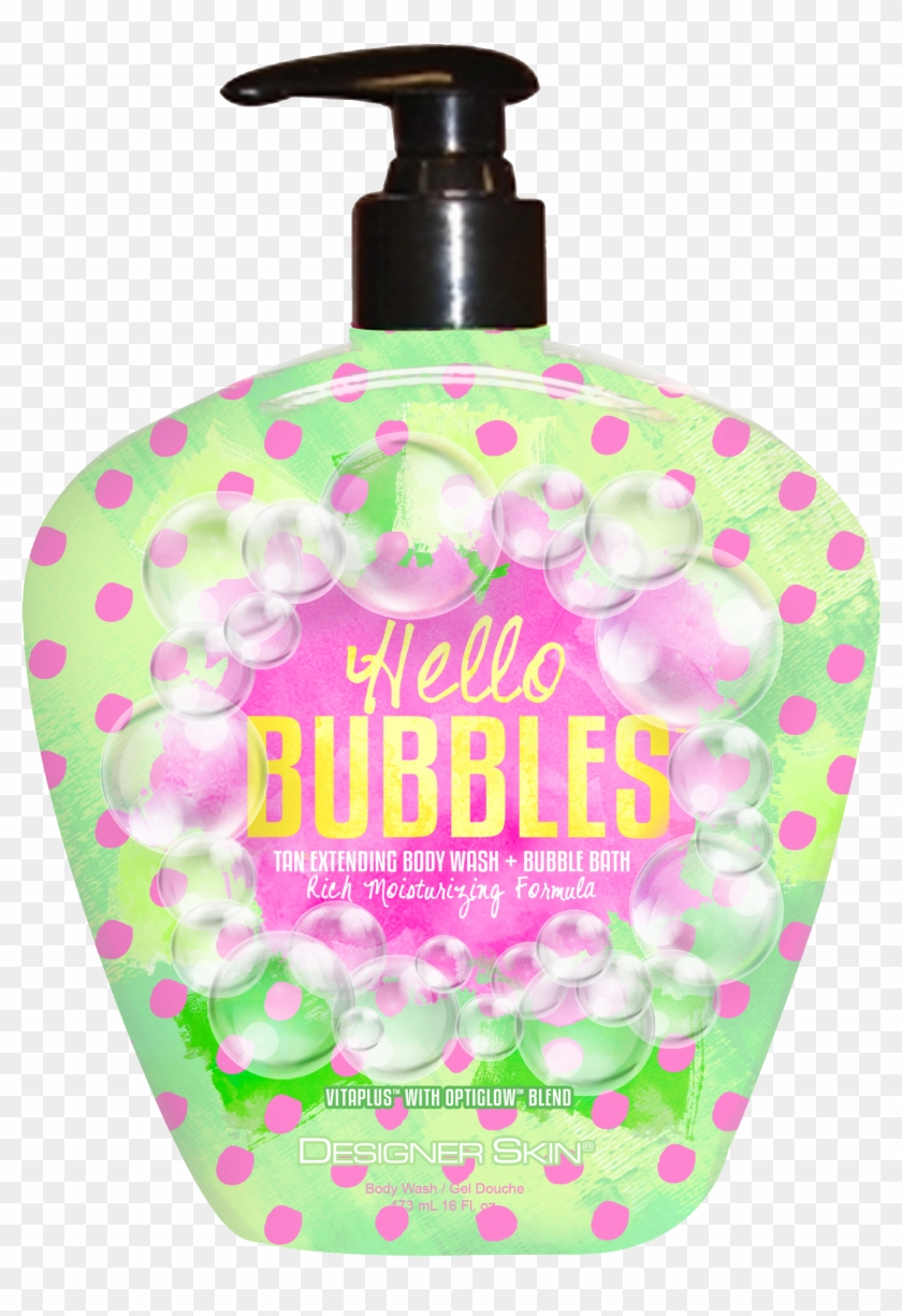 Hello Bubbles Tan Extending Body Wash- 2017 Designer - Designer Skin Hello Bubbles Body Wash + Bubble Bath #705294