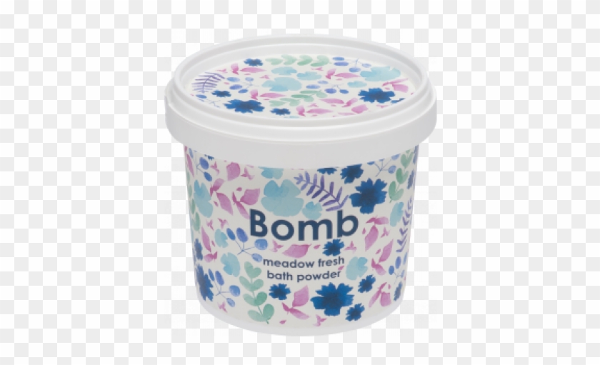 Meadow Fresh Bath Powder 340ml - Bomb Cosmetics - Bath Salts Meadow Fresh Bath Powder #705313