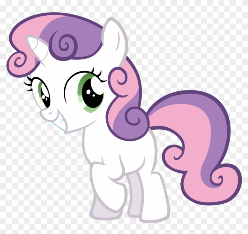 Standing Sweetie Belle Smiling By Sky-wrench - My Little Pony Sweetie Belle #705315