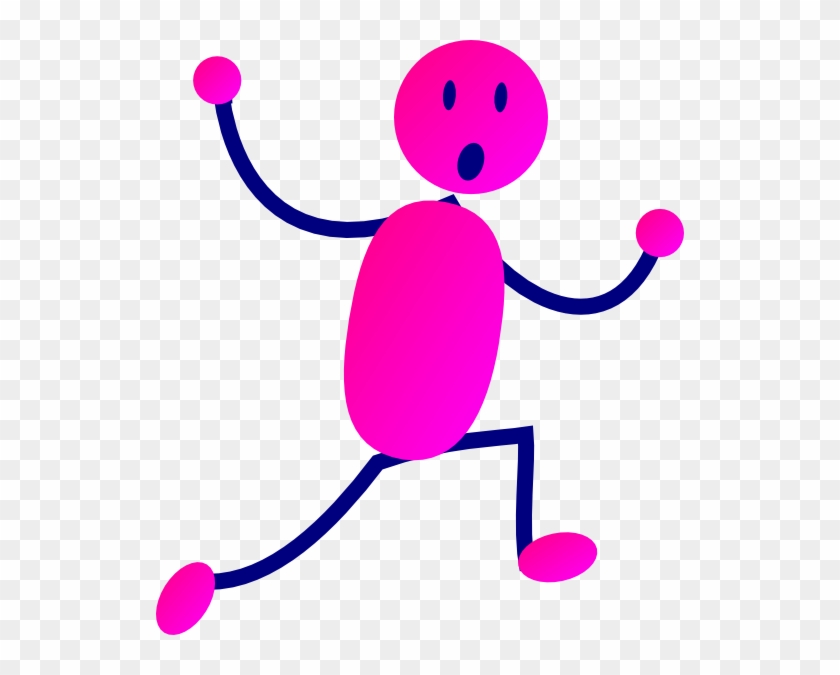 Stick Man Running #705411