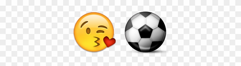 I Love Soccer Emoji - Fußball Der Liebe I Grußkarte #705424