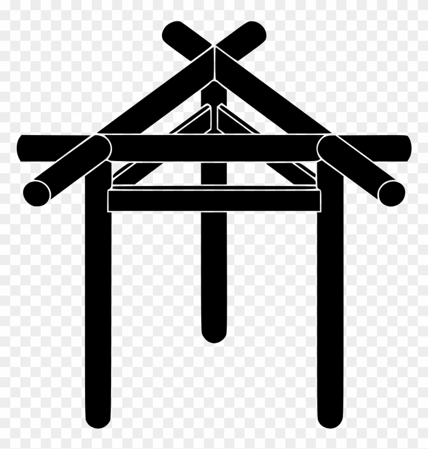 File - Mihashira Torii - Svg - Torii Gate #705427