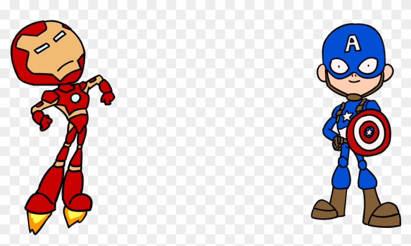 Drawn Toon Iron Man - Cartoon - Free Transparent PNG Clipart Images Download