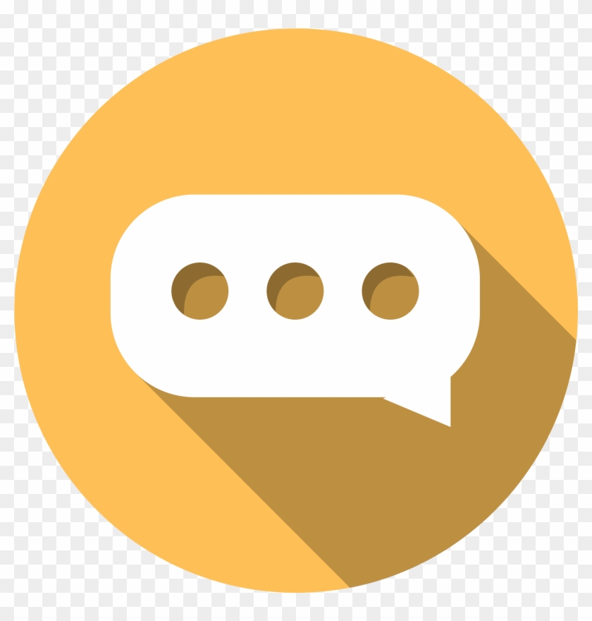 Icon Of A Speech Bubble - Speech Balloon #705468