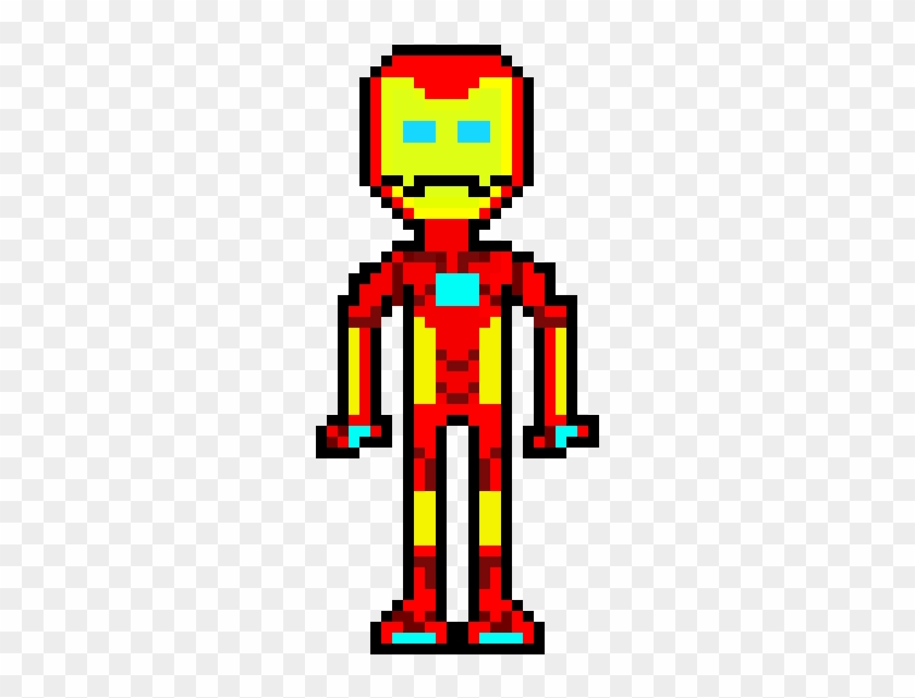 My Iron Man Pixel Art - Cartoon #705483