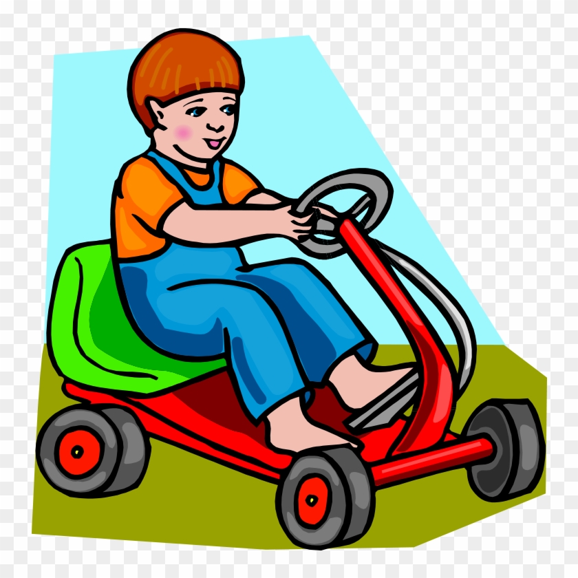 Go-kart Kart Racing Clip Art - Go-kart Kart Racing Clip Art #705541