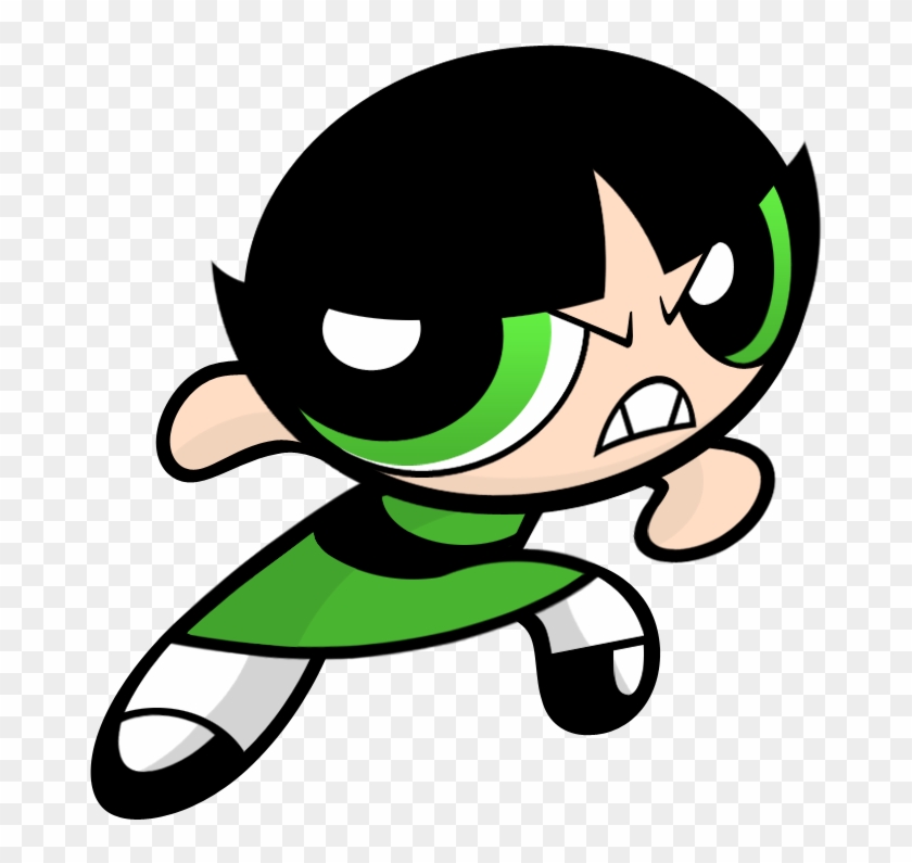 Mojo Jojo Blossom Bubbles And Buttercup Cartoon Network Powerpuff Girls Buttercup Angry Free Transparent Png Clipart Images Download