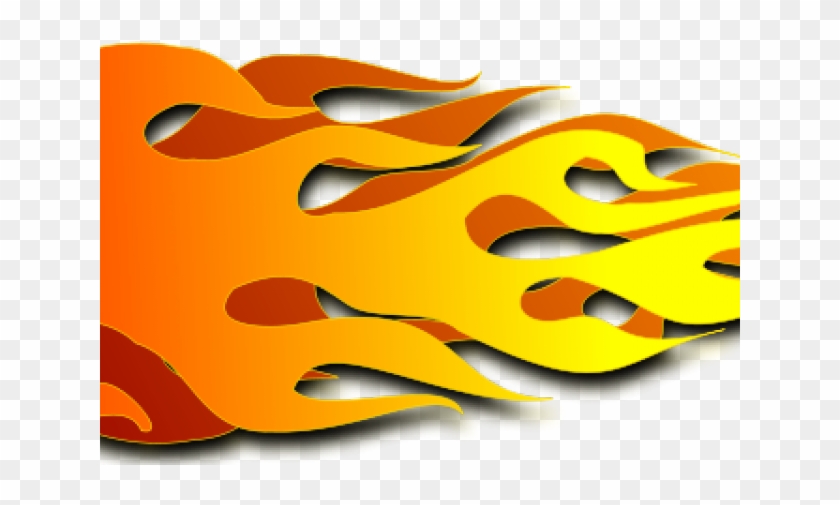 Flames Clipart Rocket - Flame Clip Art #705577