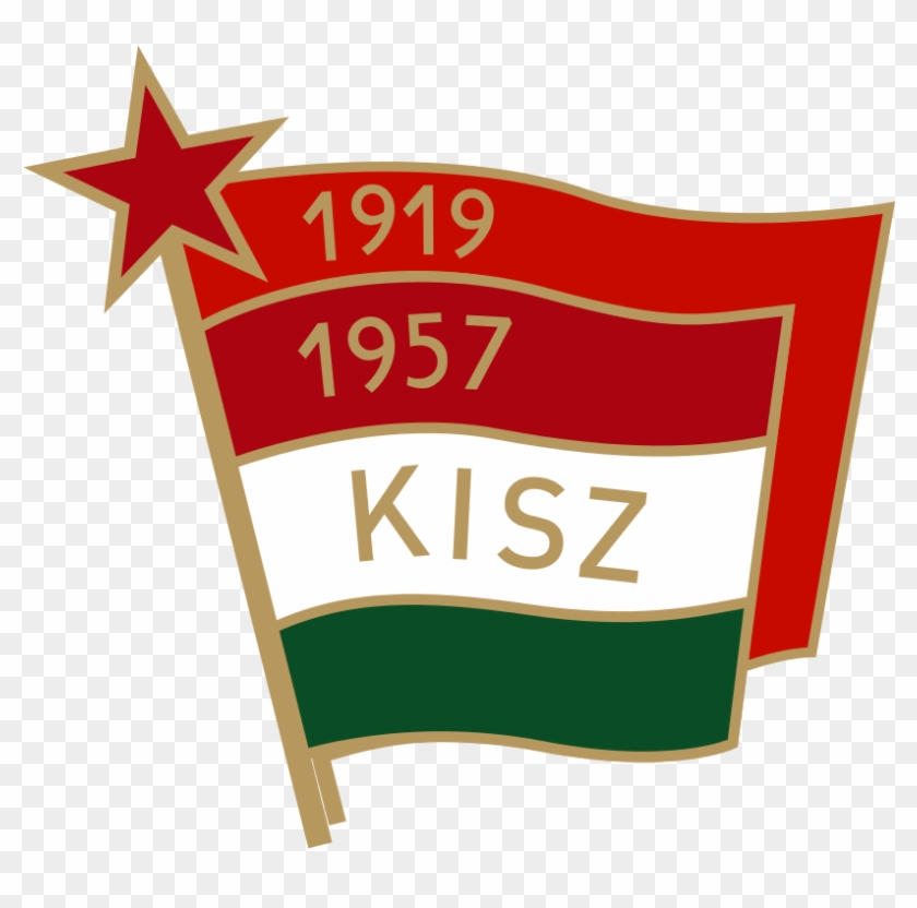 Insignia Hungary Political History Kisz - Magyar Kommunista Ifjúsági Szövetség #705872