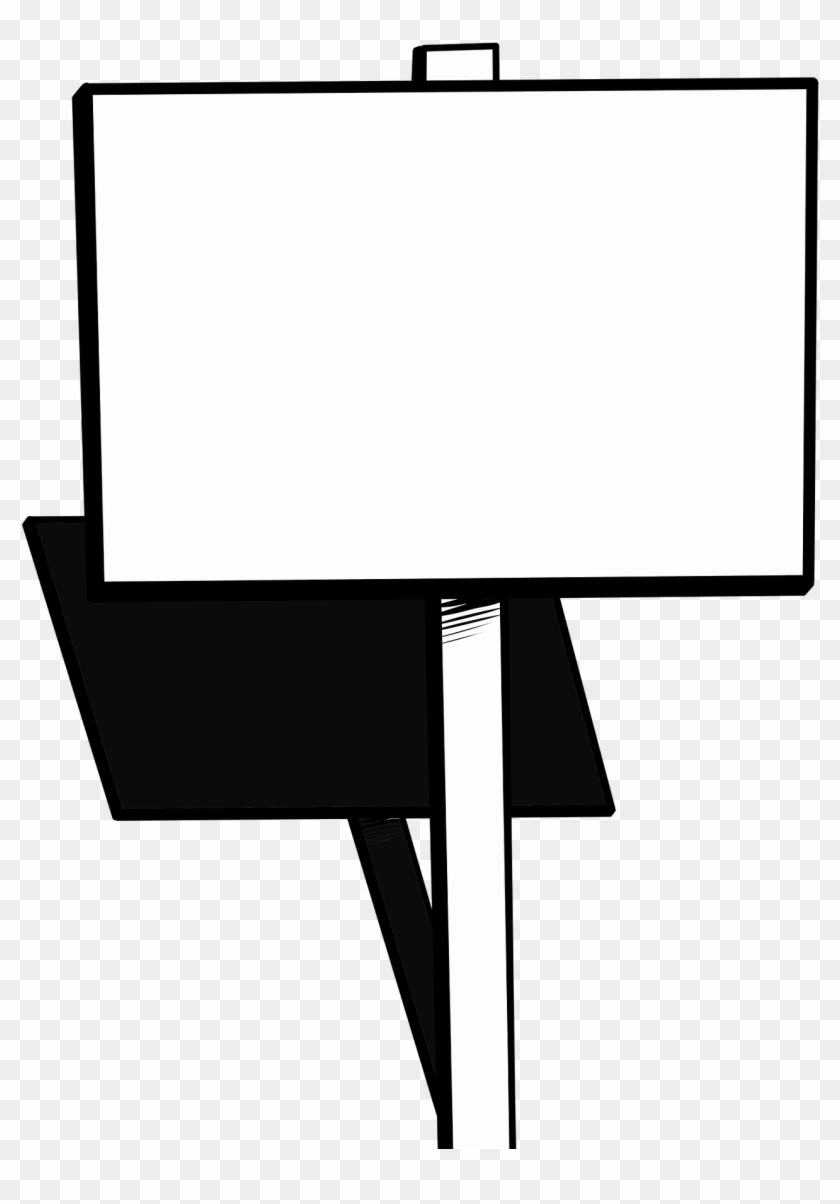 Empty Campaign Sign - Placard Png #705875