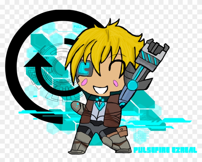 Pulsefire Ezreal By Izze-bee - Cartoon #705915