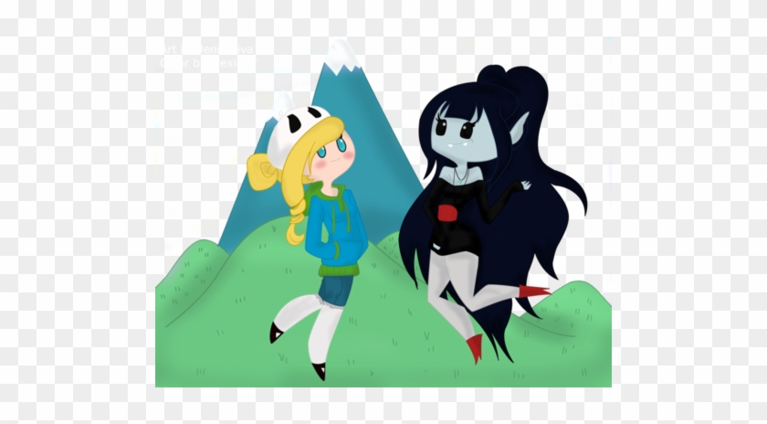 Adventure Time With Finn And Jake Wallpaper Possibly - Adventure Time Marceline And Fionna #705941