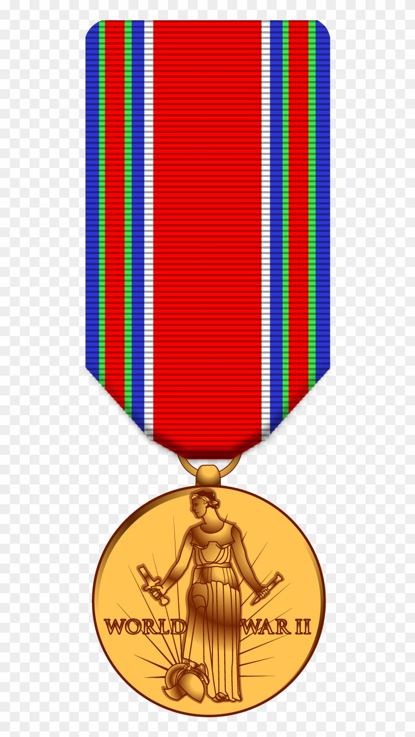 Medals Clipart War Medal - Wwii Victory Medal Png #705956