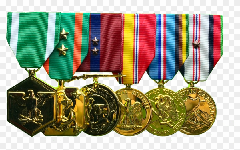 Medal Mounting, Large Medals, Usmc, Top Row - Usmc Medals #706013
