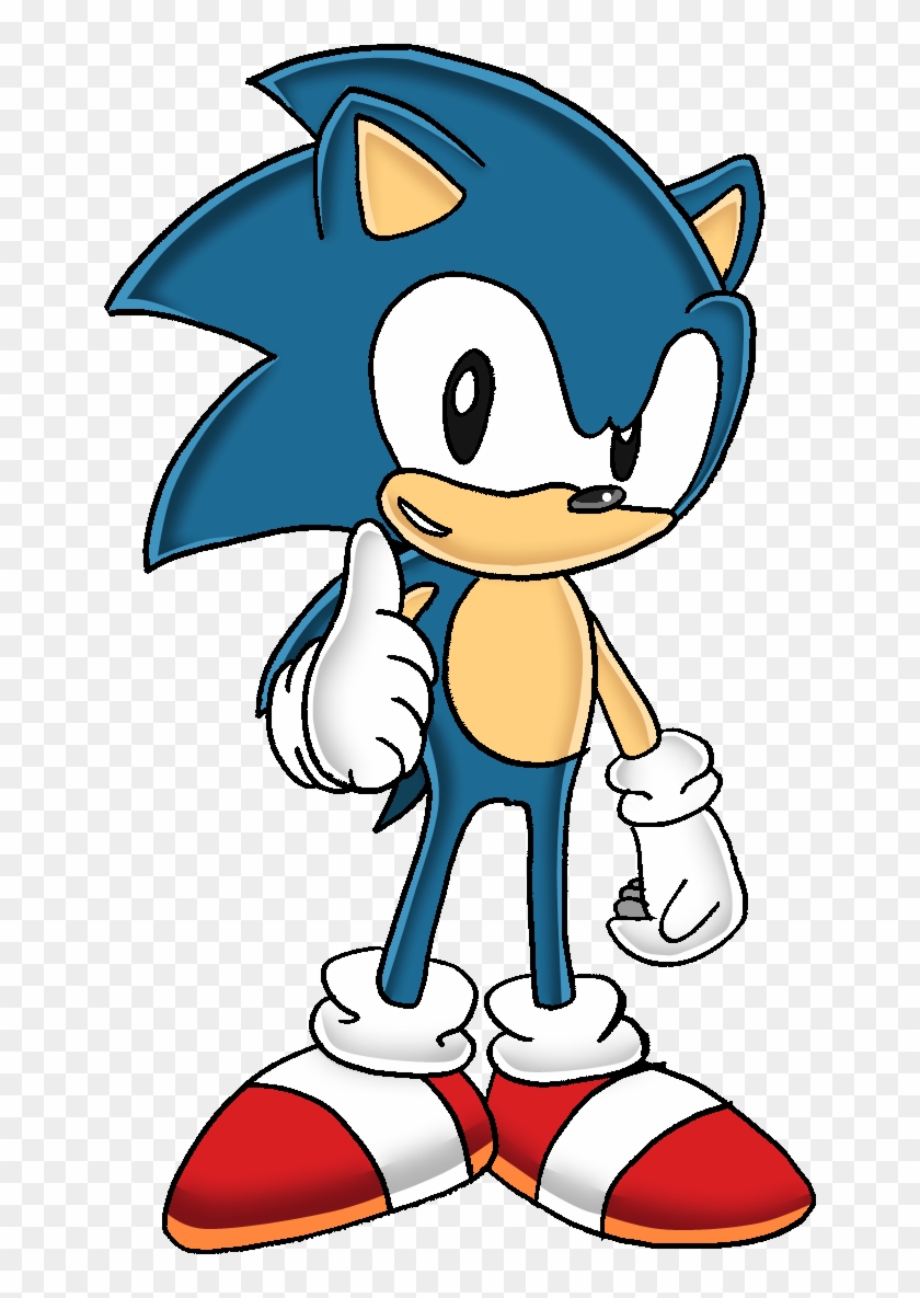 Sonic The Hedgehog Clipart Classic - Sonic The Hedgehog Classic #706017