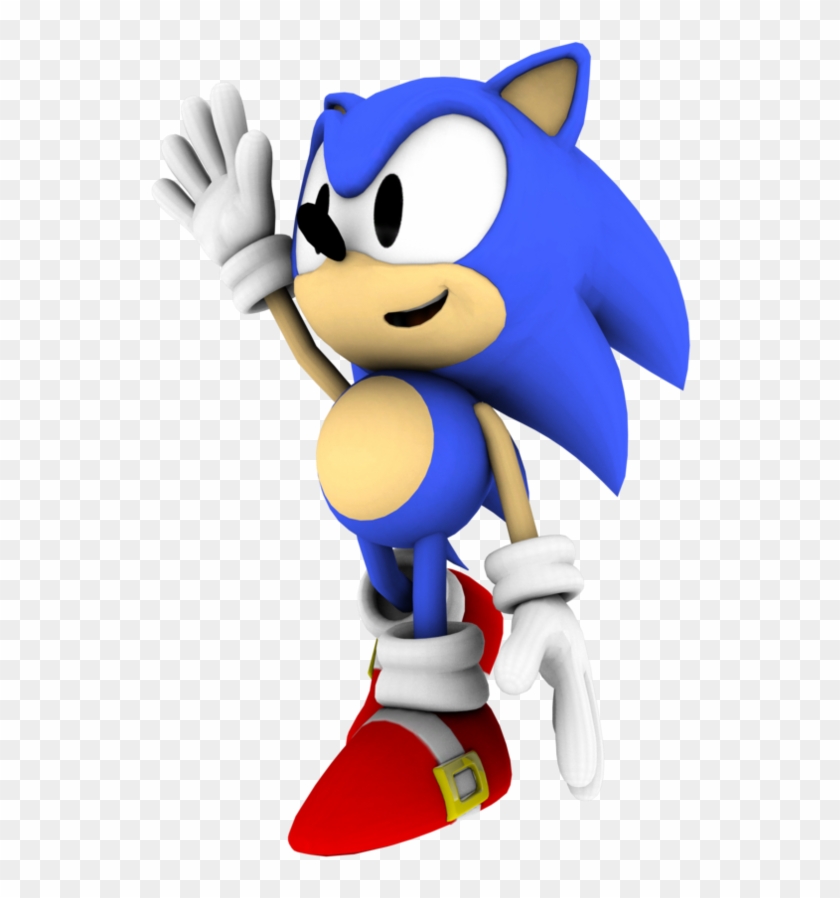 Sonic The Hedgehog Clipart Classic - Classic Sonic The Hedgehog #706042