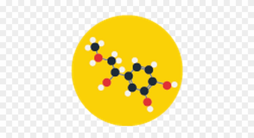 Yellow And Blue - Transparent Science Icon Flat #706097