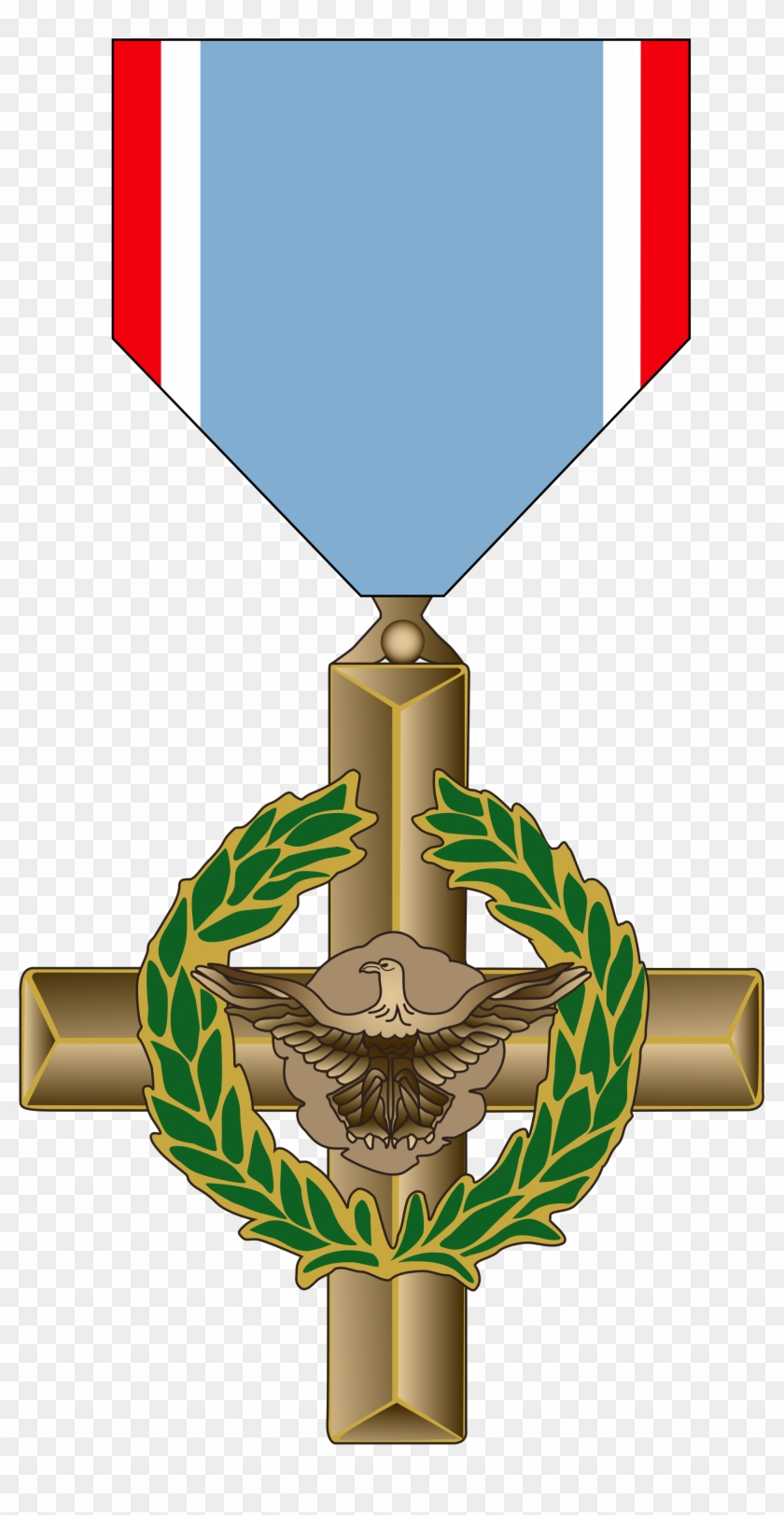 Air Force Emblem Clip Art - Air Force Cross Medal #706146