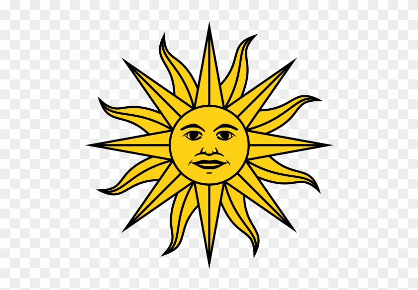 Sol De Mayo-bandera De Uruguay - Uruguay Flag Sun #706227
