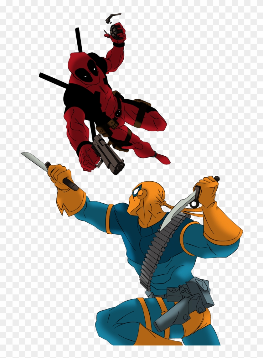 Comic Book - Deadpool Vs Deathstroke Png #706232