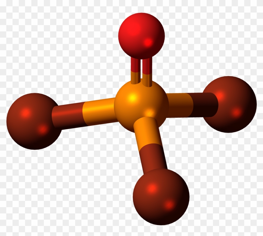 Phosphoryl Bromide Molecule Ball - Phosphoryl Bromide #706273