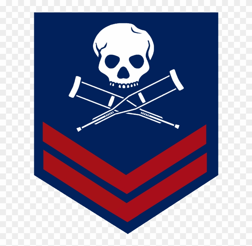 Jackass Military Logo - Skull And Crutches #706282