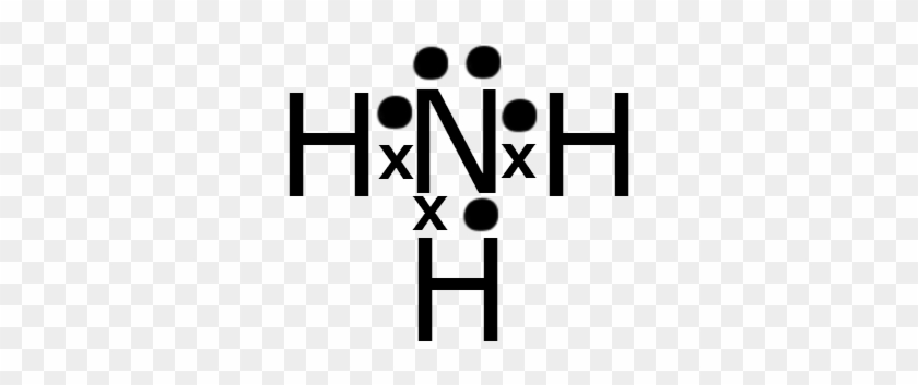 Drawn Molecule Nh3 - Nh3 Lewis Dot Diagram #706395