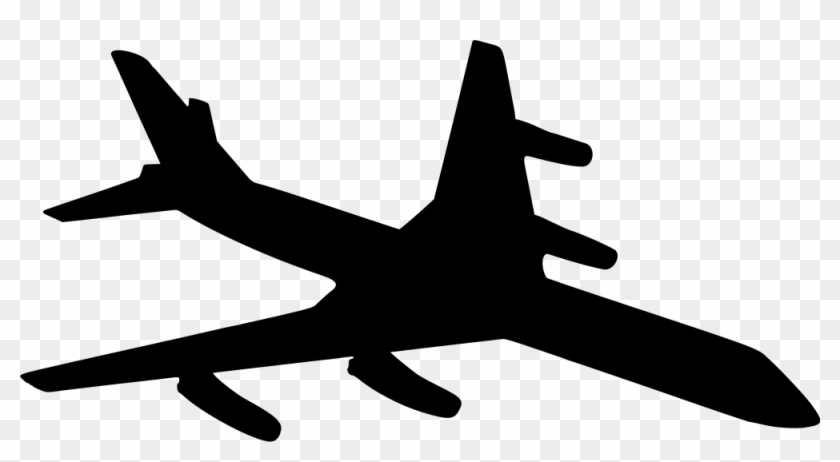 Onlinelabels Clip Art - Aeroplane Silhouette #706460