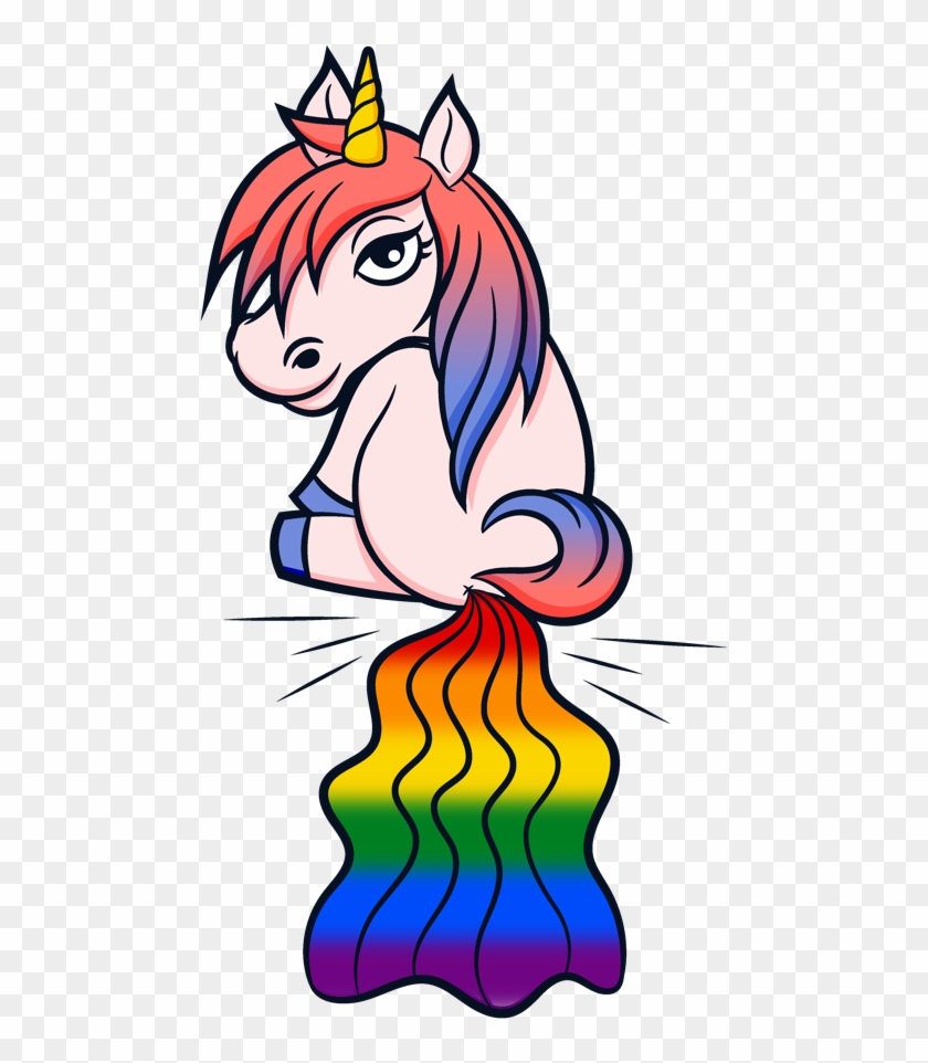 Unicorn Pooping - Defecation #706511