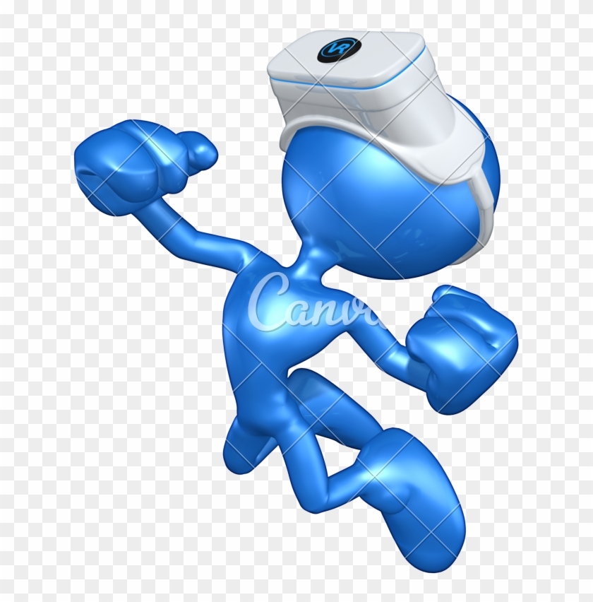 Man With Virtual Reality Headset - Man With Virtual Reality Headset #706635